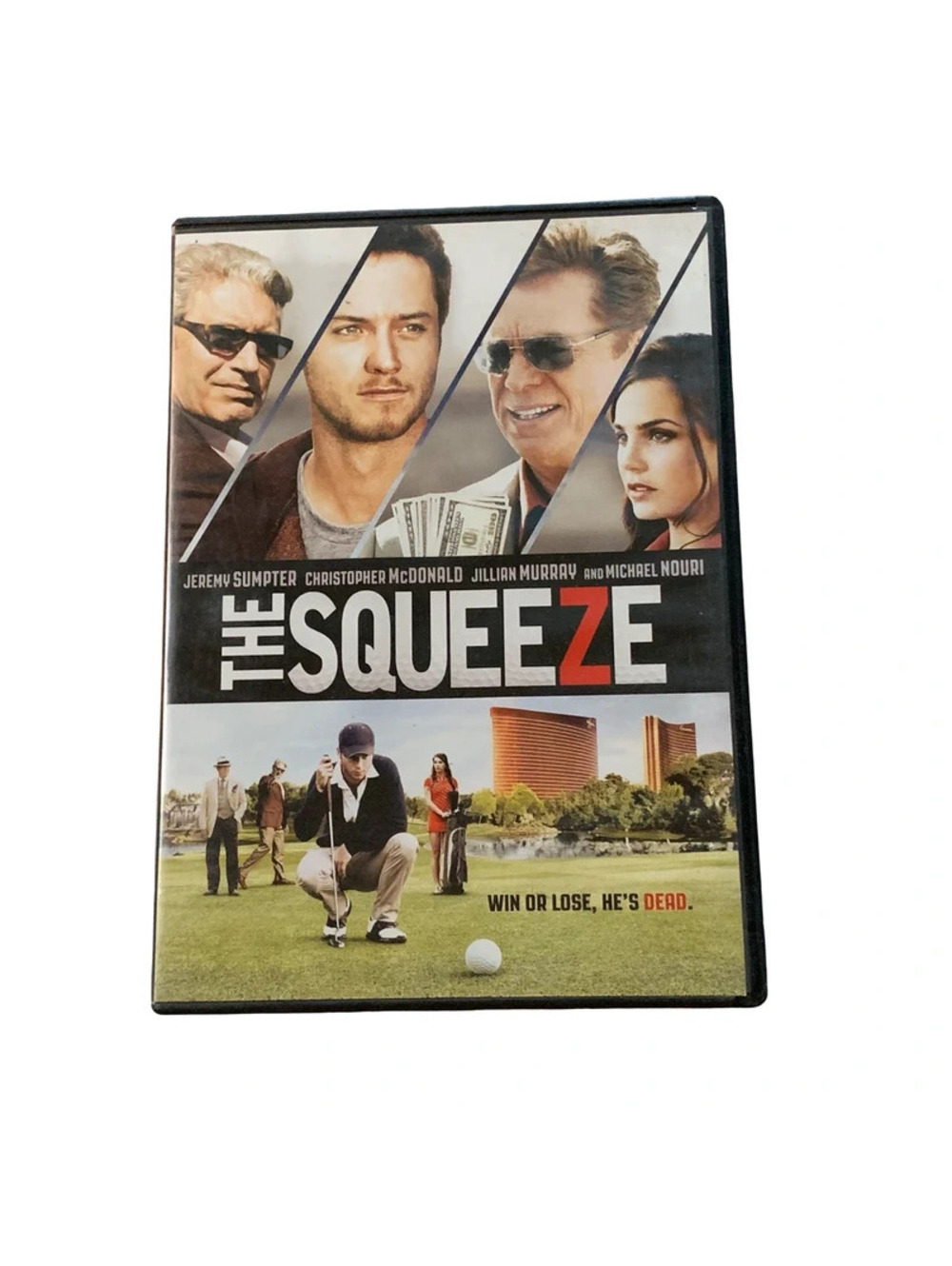 The Squeeze (2015) DVD Widescreen Golf Crime Drama PG-13 ARC Entertainment